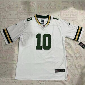 Nike Jordan Love #10 Green Bay Packers Game Jers White